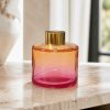 Dyfuzor zapachowy okrągły Różowo Pomarańczowy OMBRE 100 ml – gold – zdjęcie produktu