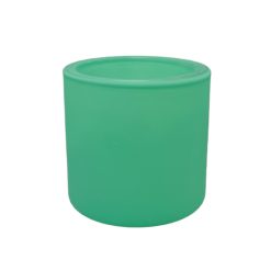 Pojemnik szklany K10 007 w kolorze miętowym