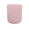 Pojemnik szklany K10 022 w kolorze różowym