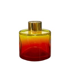 Okrągły dyfuzor zapachowy w kolorze czerwono żółtym ombre