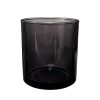 Pojemnik szklany K10 003 w kolorze czarnym