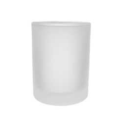 Pojemnik szklany K10 036 w efekcie satyny