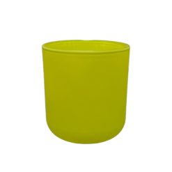 Pojemnik szklany K10 073 w kolorze pistacjowym