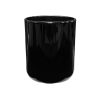 Pojemnik szklany K10 022 w kolorze czarnym
