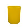 Pojemnik szklany K10 012 w kolorze żółtym