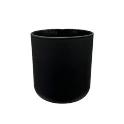 Pojemnik szklany K10 073 w kolorze czarnym