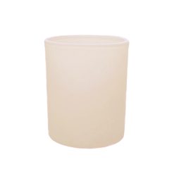 Pojemnik szklany K10 012 w kolorze kremowym