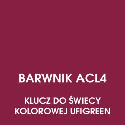 Barwnik do masy kąpiącej, ciekły gotowy kolor - ACL4 17053