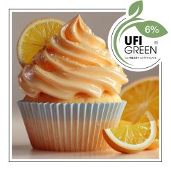 Babeczka pomarańczowa.