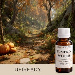 Jesienna alejka z dyniami wśród pomarańczowych liści – AF70 1233