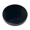 Pokrywka metalowe czarna do szkła