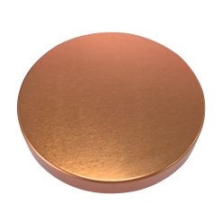 Pokrywka metalowe rosa gold do szkła