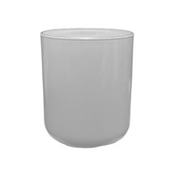 Pojemnik szklany K10 022 w kolorze białym