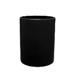 Pojemnik szklany K10 059 w kolorze czarnym