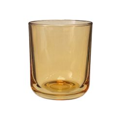 Pojemnik szklany K10 022 w kolorze jasnego bursztynu