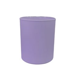 Pojemnik szklany K10 012 w kolorze ciemno lawendowym