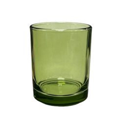 Pojemnik szklany K10 012 w kolorze oliwkowym