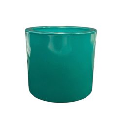 Pojemnik szklany K10 007 w kolorze turkusowym