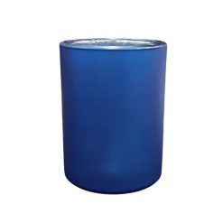 Pojemnik szklany K10 036 w kolorze niebieskim