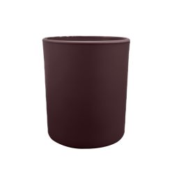 Pojemnik szklany K10 012 w kolorze bakłażanowym