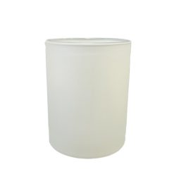 Pojemnik szklany K10 059 w kolorze białej perły