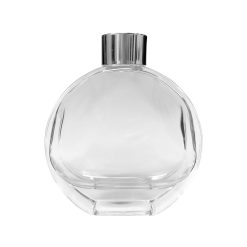 Dyfuzor okrągły płaski z srebrną nakrętką