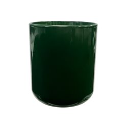 K10 022 zielony błysk - pojemnik szklany