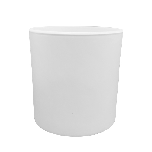 K10 003 biały mat - pojemnik szklany