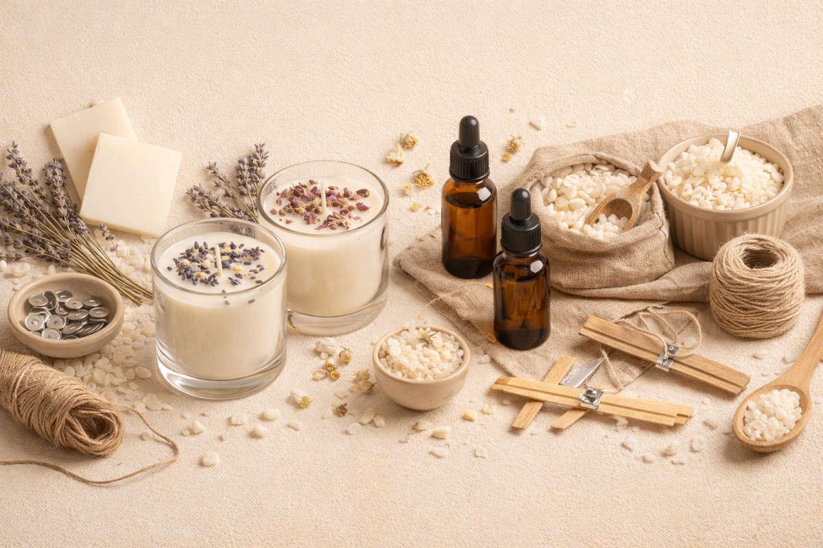 WOSKI I ZAPACHY DO ŚWIEC