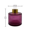 Dyfuzor zapachowy okrągły różowy transparent 100 ml – gold – wymiary produktu