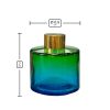 Dyfuzor zapachowy okrągły Zielony Turkus OMBRE 100 ml – gold – wymiary produktu