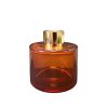 Dyfuzor zapachowy okrągły rudy błysk 100 ml – gold – szkło do dyfuzora, widok produktu