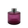 Dyfuzor zapachowy okrągły różowy transparent 100 ml – silver – szkło do dyfuzora, widok produktu