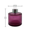 Dyfuzor zapachowy okrągły różowy transparent 100 ml – silver – wymiary produktu