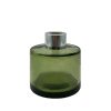 Dyfuzor zapachowy okrągły oliwkowy transparent 100 ml – silver – szkło do dyfuzora, widok produktu