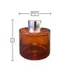 Dyfuzor zapachowy okrągły rudy błysk 100 ml – silver – wymiary produktu
