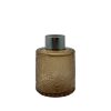Dyfuzor zapachowy z wzorem brązowy transparent 100 ml - silver – szkło do dyfuzora, widok produktu