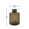 Dyfuzor zapachowy z wzorem brązowy transparent 100 ml - silver – wymiary produktu