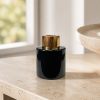 Dyfuzor zapachowy okrągły czarny błysk 50 ml – gold – zdjęcie produktu