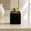 Dyfuzor zapachowy kwadrat czarny mat 150 ml – gold – zdjęcie produktu