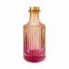 Dyfuzor ryflowany – Pomarańczowo różowy ombre 200 ml – gold – szkło do dyfuzora, widok produktu