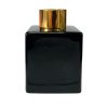 Dyfuzor zapachowy kwadrat czarny błysk 100 ml – gold – szkło do dyfuzora, widok produktu