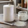 Pigment perłowy Flamboyant Pearl – zastosowanie pigmentu perłowego na świecy w pracowni