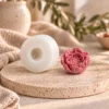 Forma silikonowa Kwiat Pink Blossom do odlewu mydeł i świec - przykładowe zastosowanie w aranżacji 2