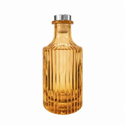 Dyfuzor ryflowany – Jasny bursztyn 200 ml – silver – szkło do dyfuzora, widok produktu